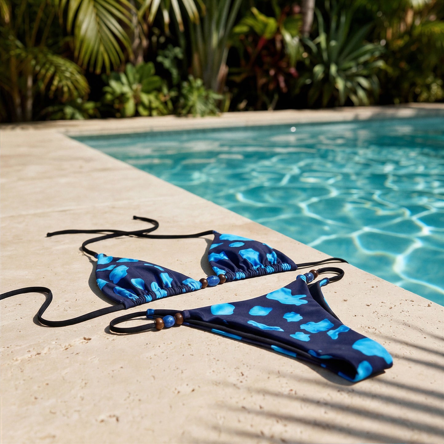 Marine Bloom bikini set — product photo 3