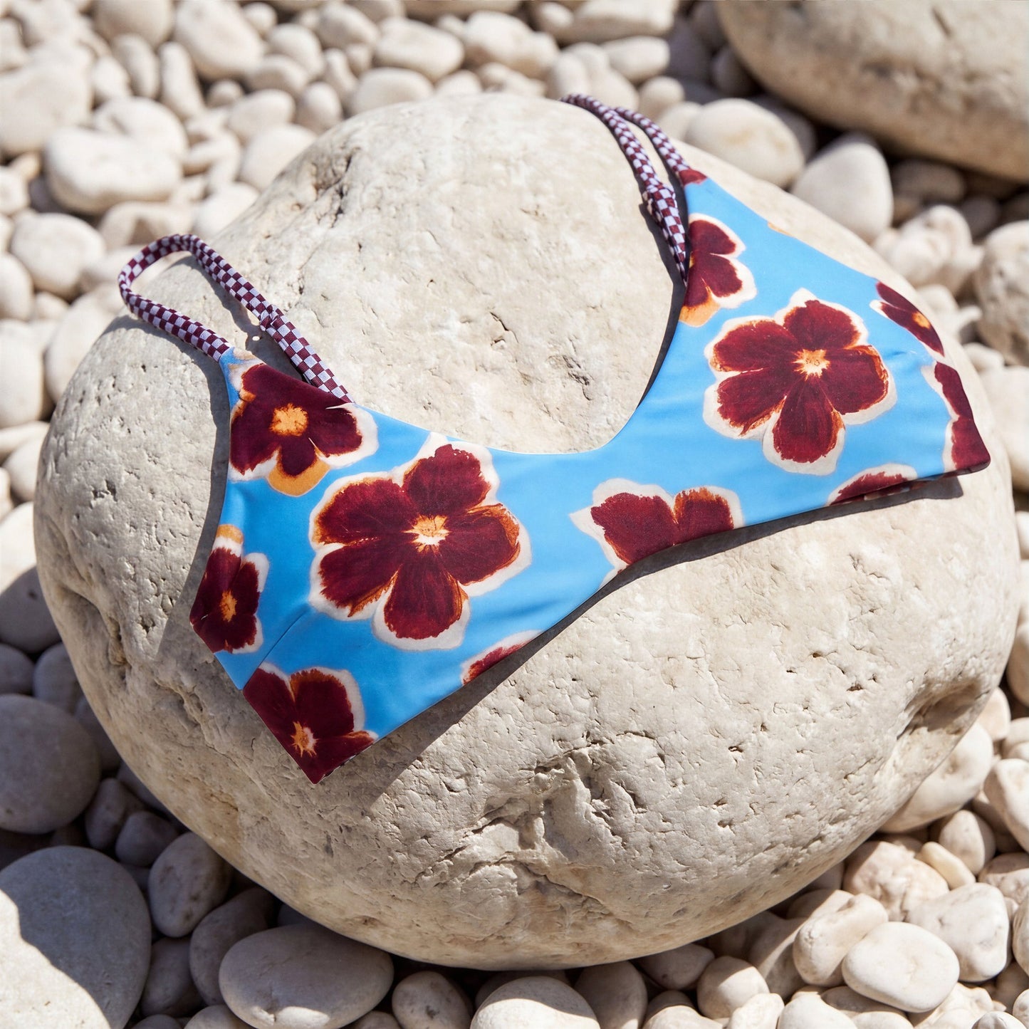 Pansy Plaid bikini set — product photo 5