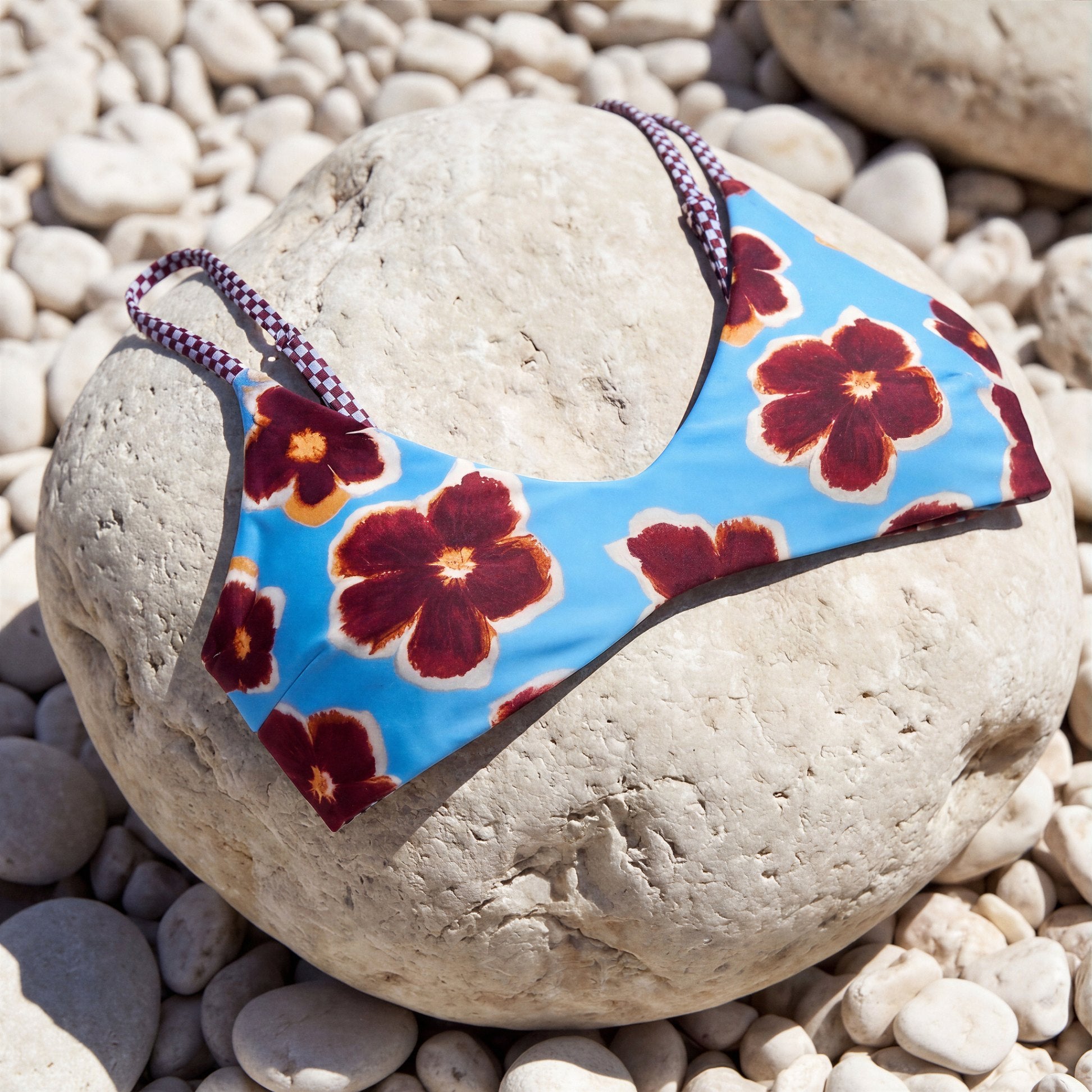 Pansy Plaid bikini set — product photo 5